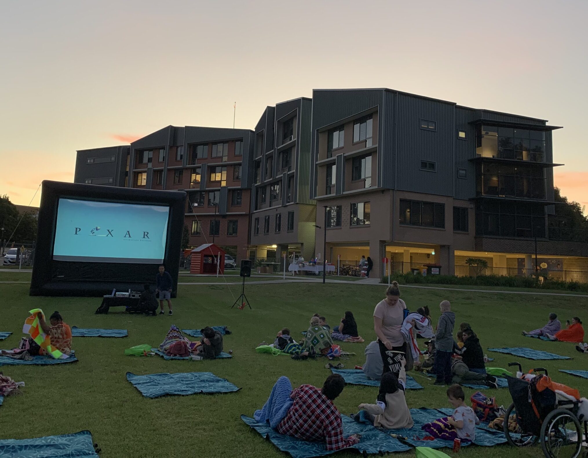 Movie night at Ronald McDonald House Greater Western Sydney