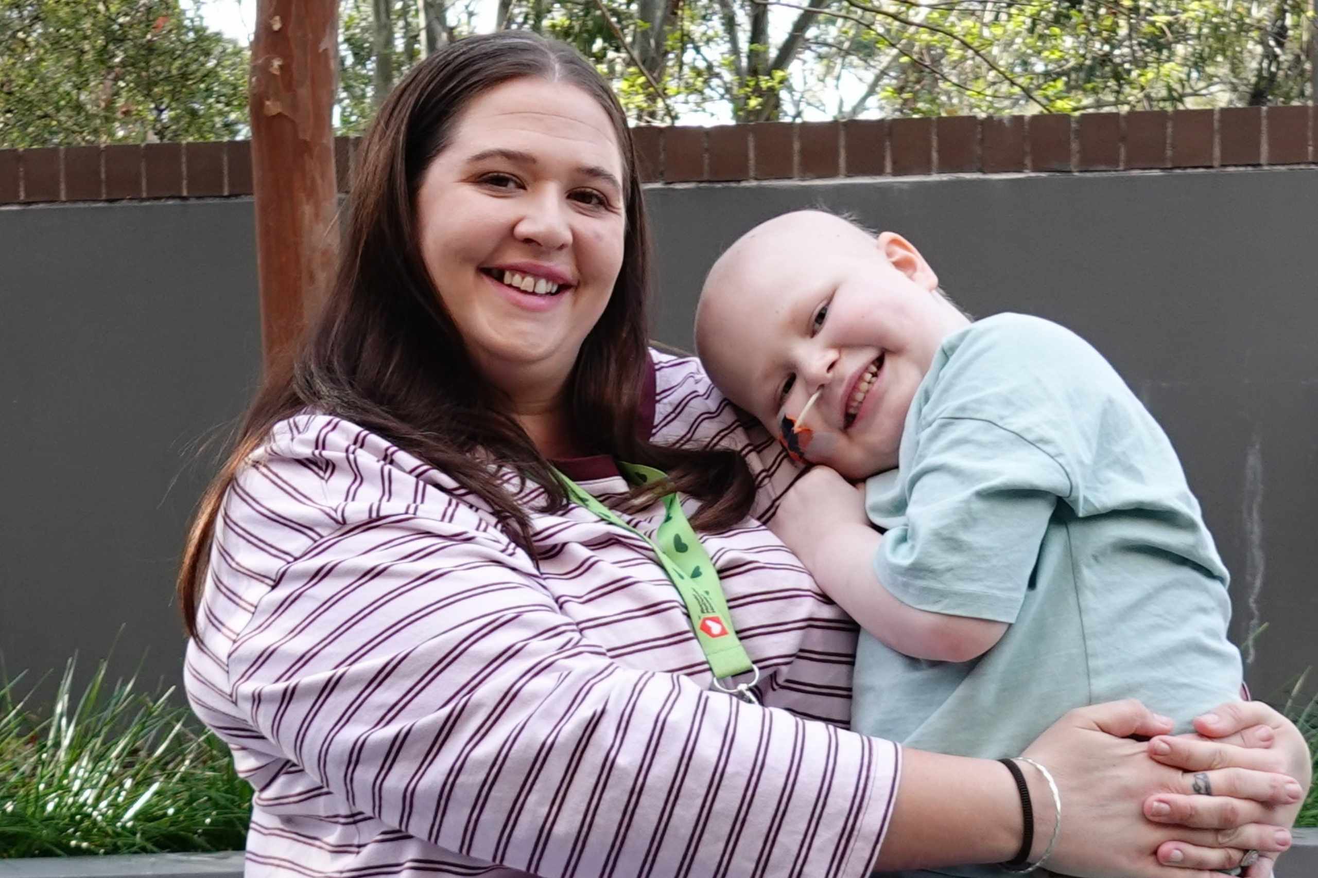 Family supported by Ronald McDonald House Greater Western Sydney